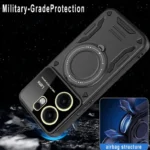 Large Window MagSafe Holder Phone Case, For OPPO Reno13 F 4G / 5G, For OPPO Reno12 Pro Global, For OPPO Reno12 Global - Image 7