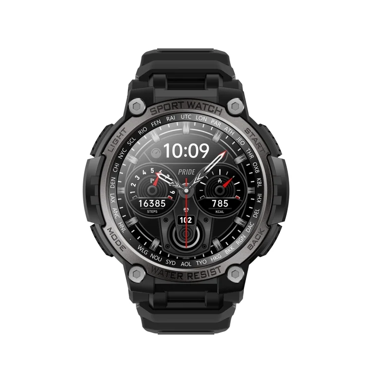 EDA007378301A_1.webp LC17 1.53 inch TFT Round Screen Sports Smart Watch, Heart Rate / Blood Oxygen / Blood Pressure - Image 8