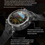 LC17 1.53 inch TFT Round Screen Sports Smart Watch, Heart Rate / Blood Oxygen / Blood Pressure - Image 3