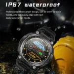 LC17 1.53 inch TFT Round Screen Sports Smart Watch, Heart Rate / Blood Oxygen / Blood Pressure - Image 6