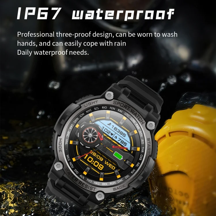 EDA0073783_B5.webp LC17 1.53 inch TFT Round Screen Sports Smart Watch, Heart Rate / Blood Oxygen / Blood Pressure - Image 6
