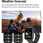 T92 1.81 inch IPS Square Screen Smart Watch, Heart Rate / Blood Oxygen / Blood Pressure - Image 12