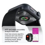 T92 1.81 inch IPS Square Screen Smart Watch, Heart Rate / Blood Oxygen / Blood Pressure - Image 5