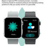 T92 1.81 inch IPS Square Screen Smart Watch, Heart Rate / Blood Oxygen / Blood Pressure - Image 8