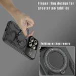 Large Window MagSafe Holder Phone Case, For Xiaomi 14 Pro, For Xiaomi 14, For Xiaomi 13T / 13T Pro - Image 7