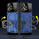 Large Window MagSafe Holder Phone Case, For Xiaomi Poco X5, For Xiaomi 13 Pro, For Xiaomi 12T / 12T Pro - Image 4