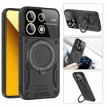 Large Window MagSafe Holder Phone Case, For Redmi Note 13 5G Global, For Redmi 13C 4G, For Redmi Note 12 4G Global - Image 3