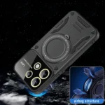 Large Window MagSafe Holder Phone Case, For Redmi Note 13 5G Global, For Redmi 13C 4G, For Redmi Note 12 4G Global - Image 6