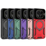 Large Window MagSafe Holder Phone Case, For Redmi Note 14 Pro 4G Global, For Redmi 14C 4G, For Redmi Note 13 Pro 5G Global - Image 2