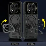 Large Window MagSafe Holder Phone Case, For Redmi Note 14 Pro 4G Global, For Redmi 14C 4G, For Redmi Note 13 Pro 5G Global - Image 3