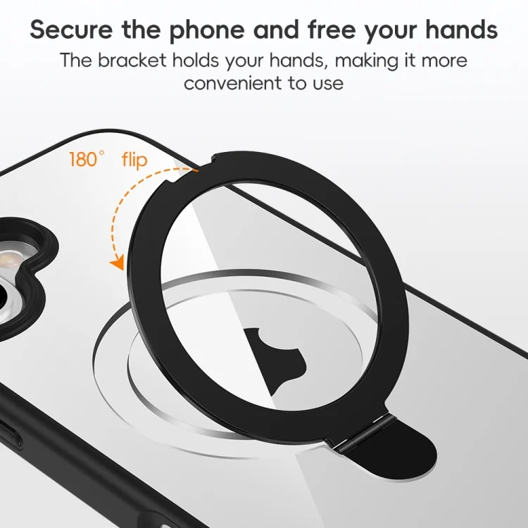 EDA0073839_B2.webp High Transparency MagSafe Holder Phone Case, For iPhone 11 - Image 3