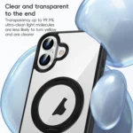 High Transparency 360 Degree Rotating Holder MagSafe Phone Case, For iPhone 11 - Image 7