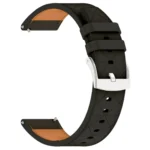 Square 22mm Leather Watch Band - Image 4