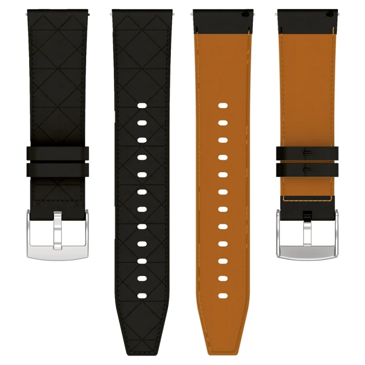 EDA007396601A_2.webp Square 22mm Leather Watch Band - Image 5