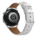 For Galaxy Watch 3 45mm Leather Replacement Strap Watchband - Image 2
