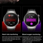 MT200 1.43 inch AMOLED IP67 Steel Band Smart Call Watch, Support ECG - Image 6