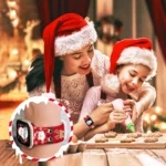 Christmas Pattern Butterfly Buckle Silicone Watch Band, For Apple Watch 42mm / 41mm / 40mm / 38mm - Image 9
