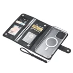 ViLi GVS-C Series MagSafe Magnetic RFID Leather Flip Phone Case, For iPhone 16 Pro Max, For iPhone 16 Pro, For iPhone 16 Plus, For iPhone 16, For iPhone 15 Pro Max - Image 4