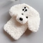 Teddy Dog Plush TPU Phone Case, For iPhone 12 Pro, For iPhone 12 mini
