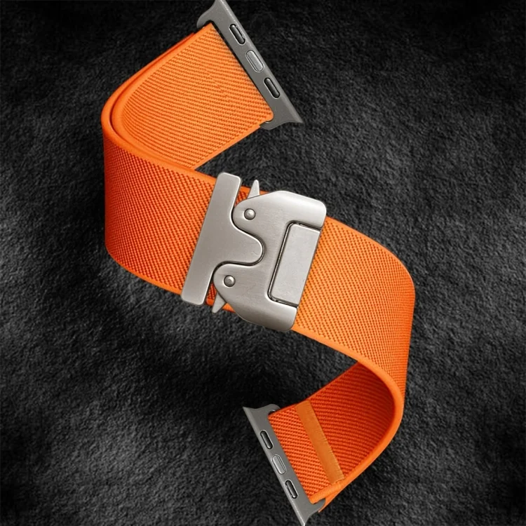 EDA007413901A_1.webp Parachute Buckle Elastic Nylon Watch Band, For Apple Watch 46mm / 49mm / 45mm / 44mm, For Apple Watch 42mm / 41mm / 40mm / 38mm - Image 5