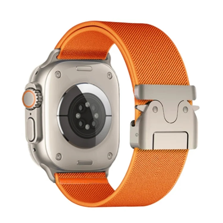 EDA007413901A_2.webp Parachute Buckle Elastic Nylon Watch Band, For Apple Watch 46mm / 49mm / 45mm / 44mm, For Apple Watch 42mm / 41mm / 40mm / 38mm - Image 6