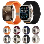 Parachute Buckle Elastic Nylon Watch Band, For Apple Watch 46mm / 49mm / 45mm / 44mm, For Apple Watch 42mm / 41mm / 40mm / 38mm - Image 2
