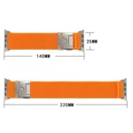 Parachute Buckle Elastic Nylon Watch Band, For Apple Watch 46mm / 49mm / 45mm / 44mm, For Apple Watch 42mm / 41mm / 40mm / 38mm - Image 3