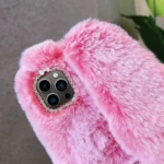 3D Cute Long-eared Rabbit Plush Full Coverage Phone Case, For iPhone 15 Plus, For iPhone 15, For iPhone 14, For iPhone 14 Pro, For iPhone 14 Pro Max, For iPhone 13 Pro Max - Image 6