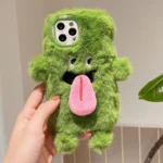 3D Magnetic Long Tongue Monster Plush Phone Case, For iPhone 15 Pro Max, For iPhone 15 Pro, For iPhone 15 Plus, For iPhone 15, For iPhone 14 Plus, For iPhone 14, For iPhone 14 Pro...