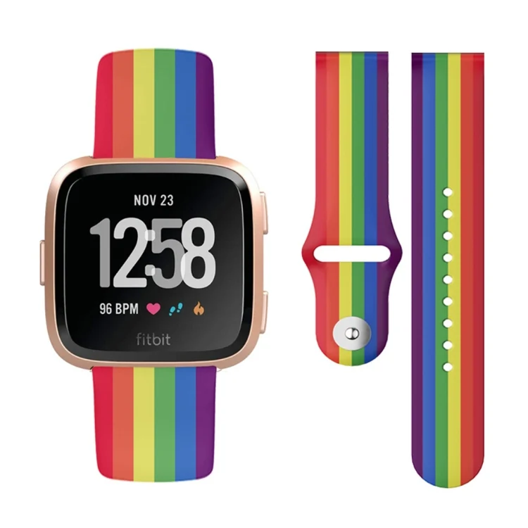 EDA00741801A.webp 22mm Reverse Buckle Printed Silicone Strap - Image 1