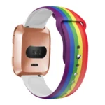 22mm Reverse Buckle Printed Silicone Strap - Image 4