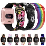22mm Reverse Buckle Printed Silicone Strap - Image 2