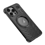Knight Series Alloy Cooling MagSafe Phone Case, For iPhone 16 Pro Max, For iPhone 16 Pro