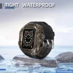 RedPepper Armor Metal Case Integrated Silicone Watch Band - Image 3