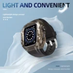 RedPepper Armor Metal Case Integrated Silicone Watch Band - Image 4