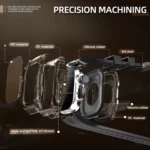 RedPepper Armor Metal Case Integrated Silicone Watch Band - Image 8