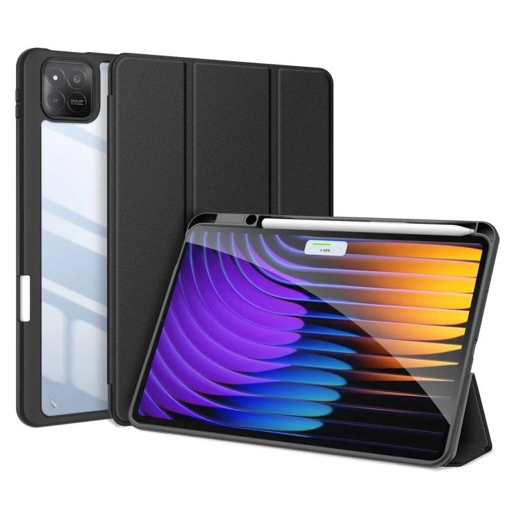 DUX DUCIS TOBY Series Antiskid Leather Tablet Case with Sleep / Wake-up Function, For Xiaomi Pad 7 / 7 Pro