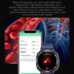 ET492 1.43 inch AMOLED Screen Steel Strap Smart Watch Supports ECG/Blood Sugar Monitoring - Image 7