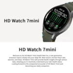 HD Watch7 mini 1.3 inch AMOLED Screen Smart Watch - Image 3