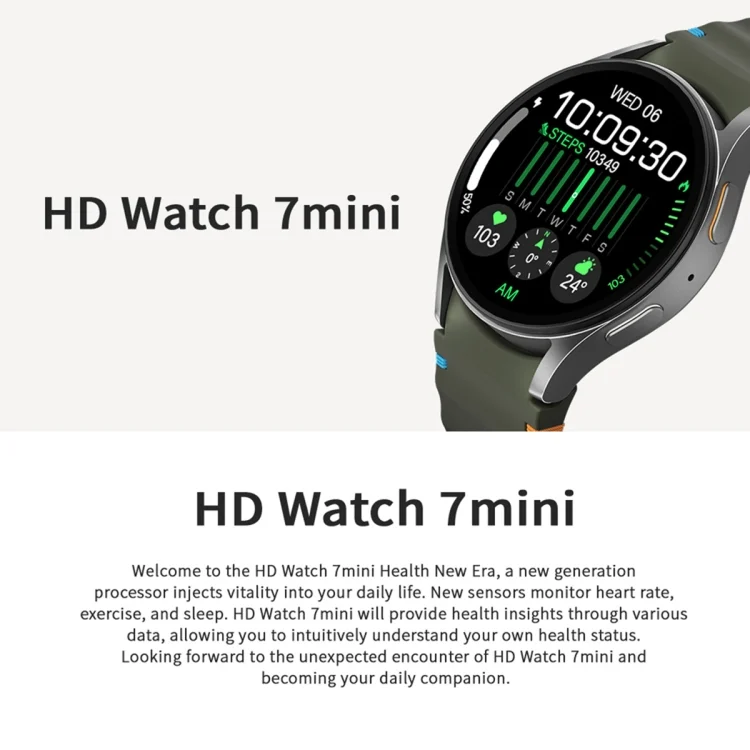 EDA0074258_B2.webp HD Watch7 mini 1.3 inch AMOLED Screen Smart Watch - Image 3
