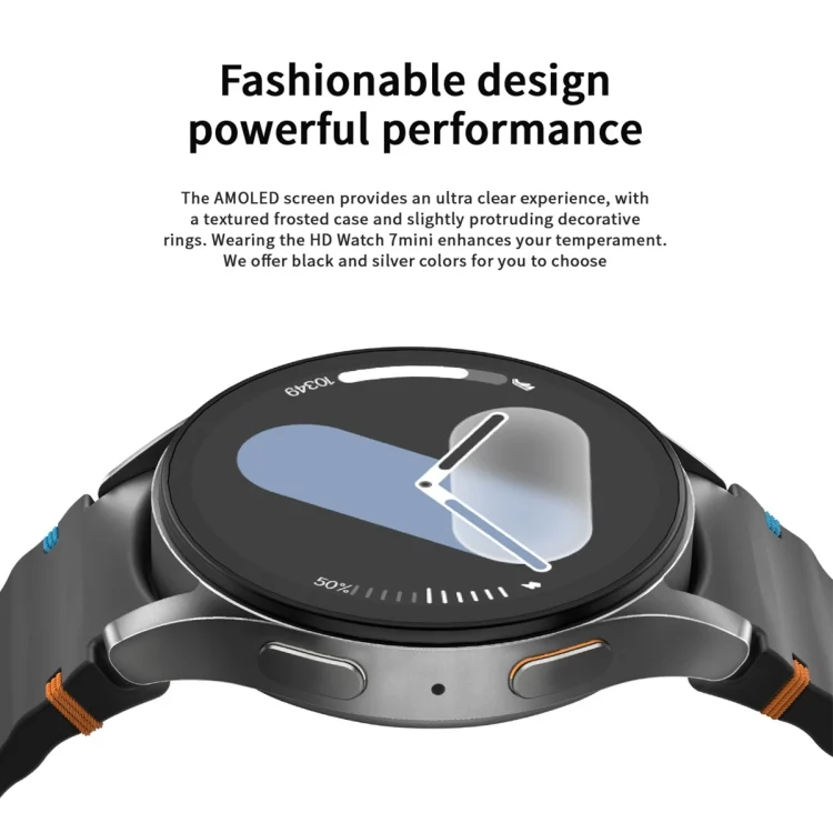 EDA0074258_B3.webp HD Watch7 mini 1.3 inch AMOLED Screen Smart Watch - Image 4