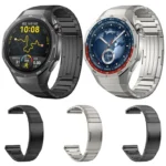 Push Folding Clasp Titanium Watch Band - Image 2