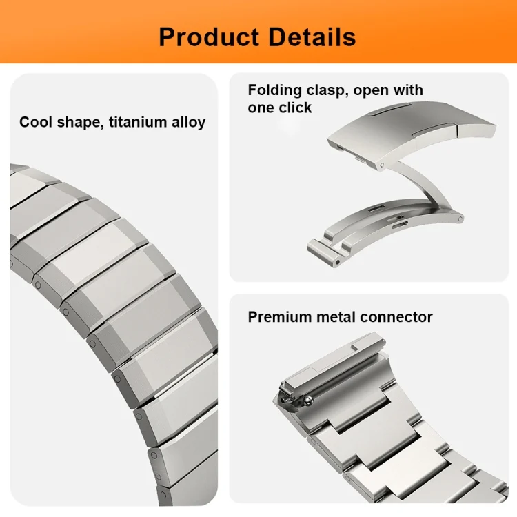 EDA0074259_B4.webp Push Folding Clasp Titanium Watch Band - Image 5