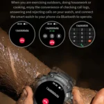 LC21 1.32 inch TFT Round Screen Sports Smart Watch Supports Blood Oxygen Monitoring/Call Reminder - Image 5