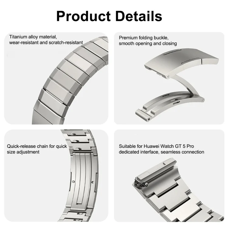 EDA0074261_B5.webp Folding Clasp Titanium Metal Quick Release Watch Band - Image 6
