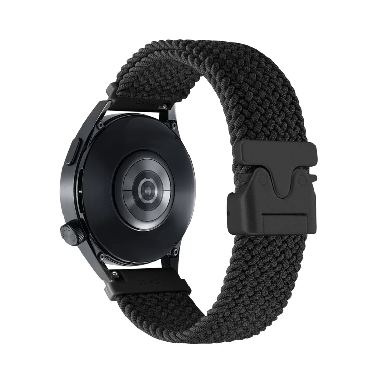 Snap Button Nylon Braided Watch Band