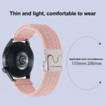 Snap Button Nylon Braided Watch Band - Image 5