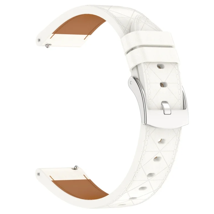 EDA007427101A_1.webp Square Leather Silver Buckle Watch Band - Image 4