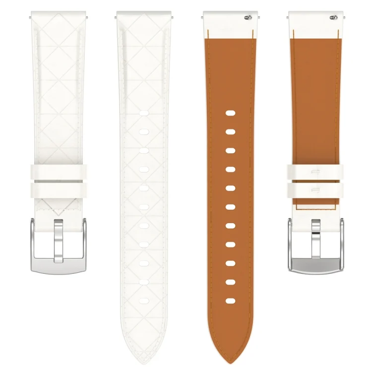EDA007427101A_2.webp Square Leather Silver Buckle Watch Band - Image 5