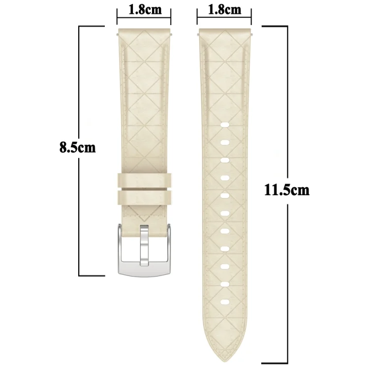 EDA0074271_B2.webp Square Leather Silver Buckle Watch Band - Image 3